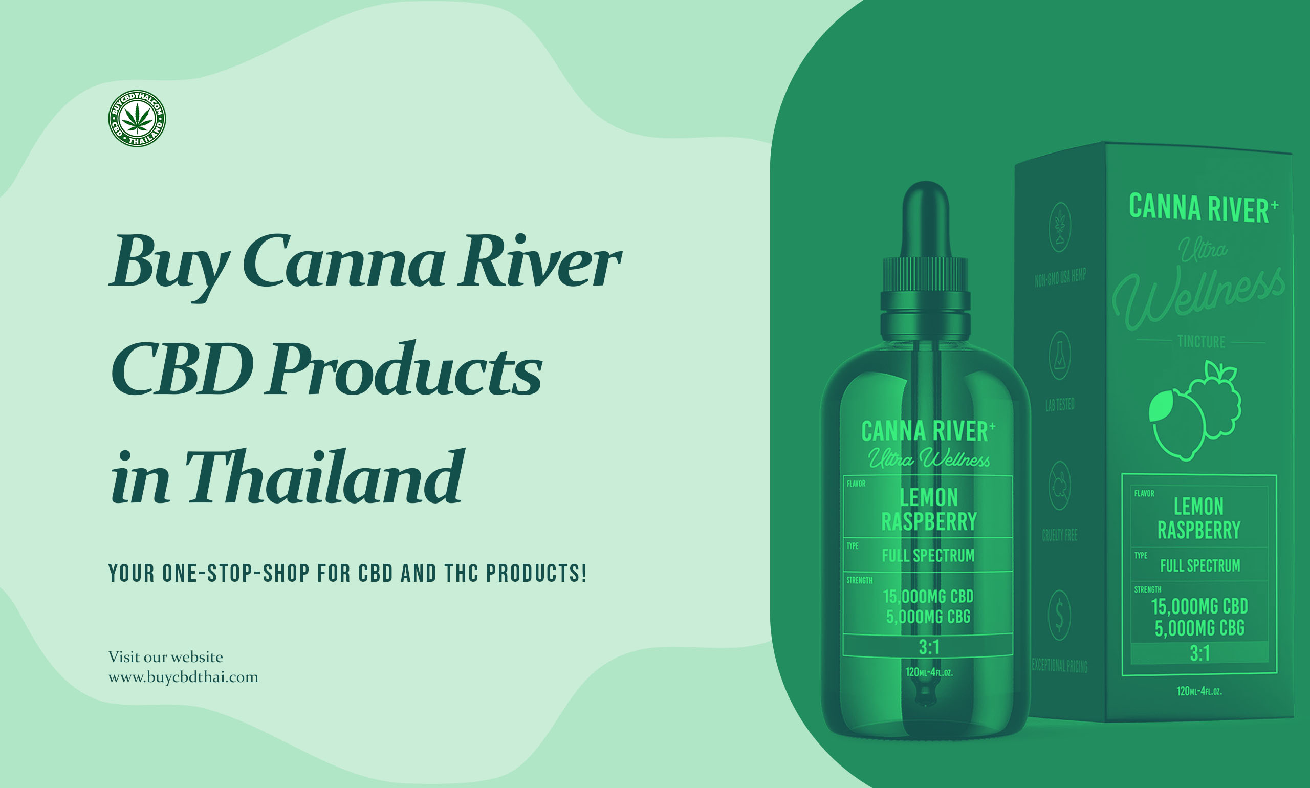 Buy Canna River CBD Products in Thailand at Buycbdthai's Online Shop