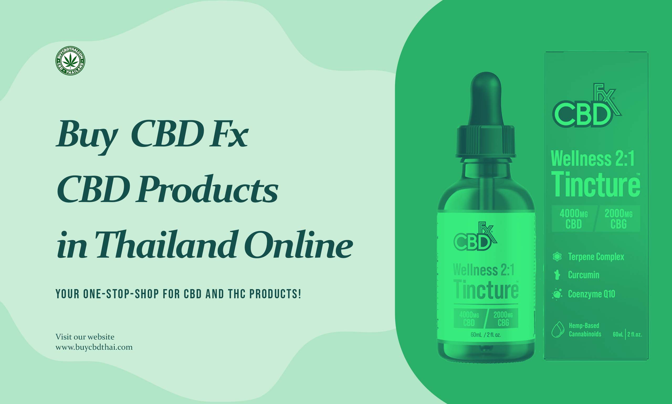 Buy CBDFx CBD Products in Thailand Online