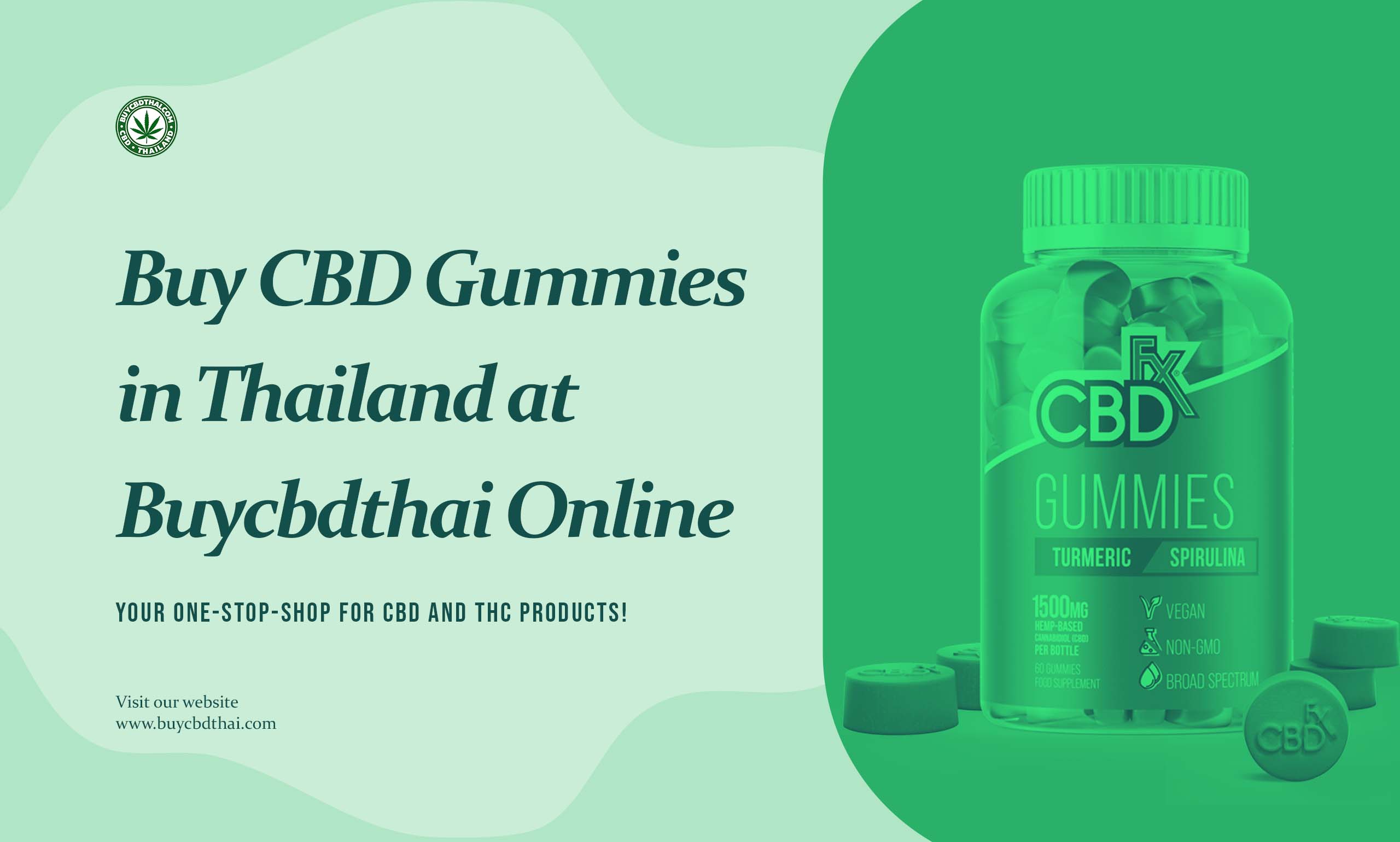 Buy CBD Gummies in Thailand at Buycbdthai's Online Shop