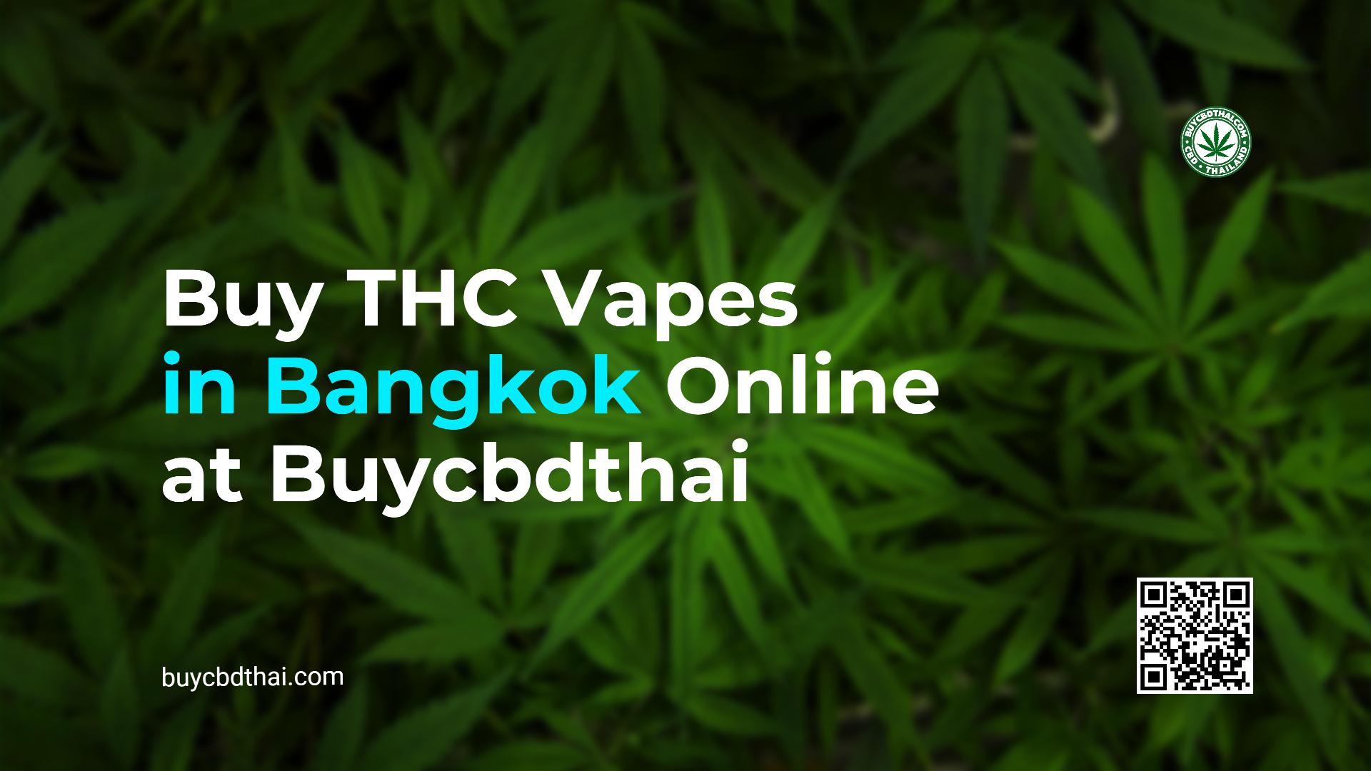 Buy THC Vape in Bangkok Online at Buycbdthai